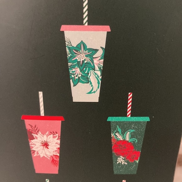 Starbucks 2022 Holiday Reusable Cold Cups - Picture 6 of 8